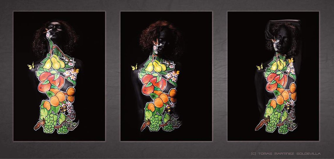 Body Painting by Nadja Hluchovsky | Sarah Born